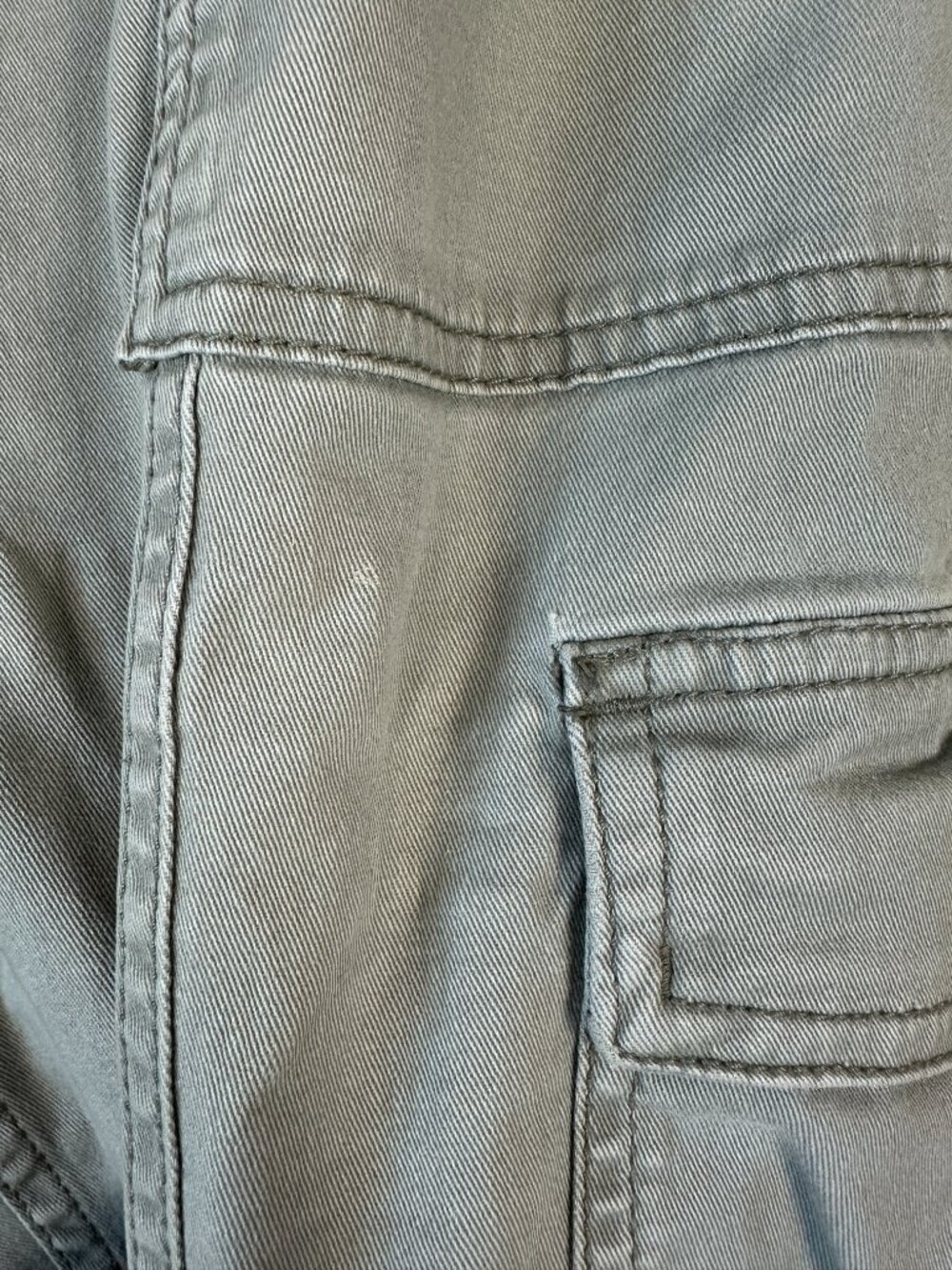 Hollister Women's Medium Cargo Pants Jogger High Rise Baggy Utility Sage Green - Picture 5 of 5